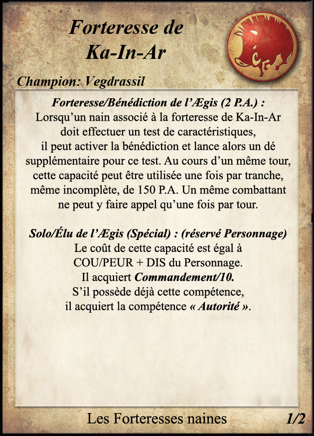 Ka-In-Ar (Forteresse de Vapeur)